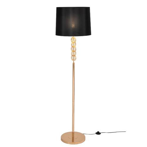 ΕΠΙΔΑΠΕΔΙΟ ΧΡΥΣΟ ΜΕΤΑΛΛΙΚΟ ΛΑΜΠΑΤΕΡ Φ38Χ155ΕΚ ΜΕ ΜΑΥΡΟ ΚΑΠΕΛΟ ΚΑΙ ΚΥΚΛΟΥΣ ΣΤΗ ΒΑΣΗ