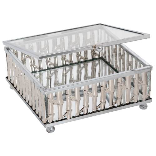 ΑΣΗΜΙ ΜΕΤΑΛΛΙΚΗ ΜΠΙΖΟΥΤΙΕΡΑ 12Χ12Χ5 ΕΚ ΜΕ ΚΑΘΡΕΠΤΗ