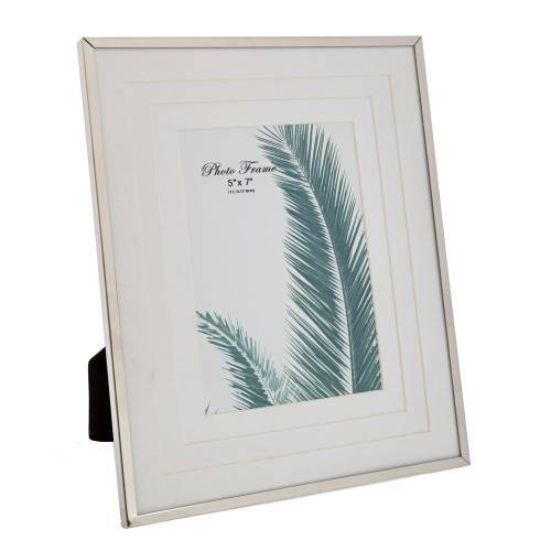 ΑΣΗΜΙ ΜΕΤΑΛΛΙΚΗ ΚΟΡΝΙΖΑ 13Χ18 ΕΚ ΜΕ ΦΑΡΔΥ ΛΕΥΚΟ ΠΛΑΙΣΙΟ