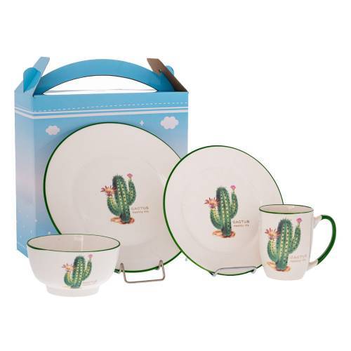 ΣΕΤ 4 ΚΕΡΑΜΙΚΟ ΣΕΡΒΙΤΣΙΟ ΜΕ ΚΑΚΤΟΥΣ