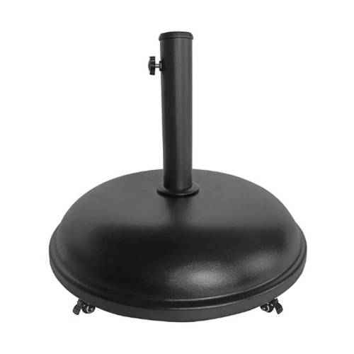 ΒΑΣΗ ομπρέλας Τσιμέντο/Μέταλλο Απόχρωση Μαύρο, με ρόδες Ε-00026223 Ε931,2