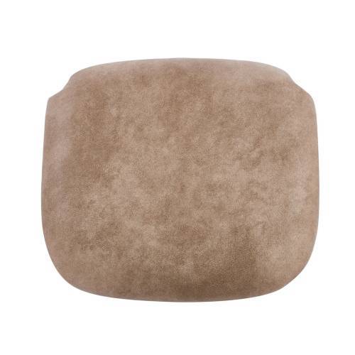 ΤΑΠΕΤΣΑΡΙΑ Καρέκλας Καφενείου, Ύφασμα Suede Μπεζ Υ-00026490 Υ949,1Κ3