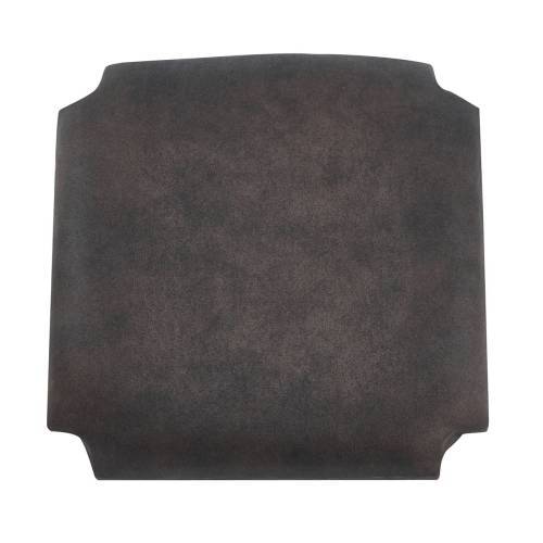 ΤΑΠΕΤΣΑΡΙΑ Σκαμπό Καφενείου, Ύφασμα Suede Ανθρακί Υ-00026493 Υ949,3Κ4