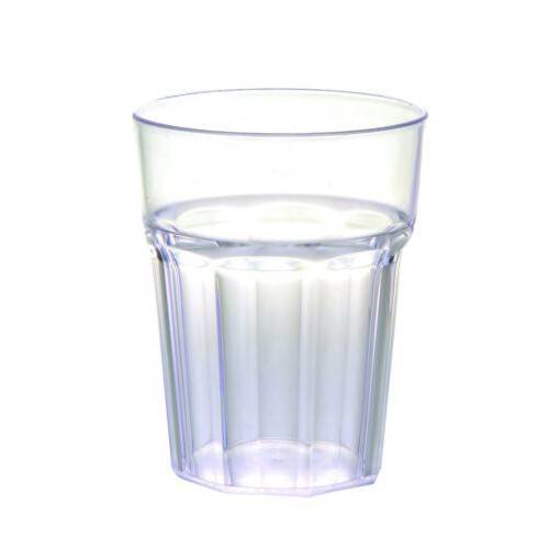 Ποτήρι πλαστικό SAN “ΝΕΡΟΥ” διάφανο 320ml 04-366 NOVATEX