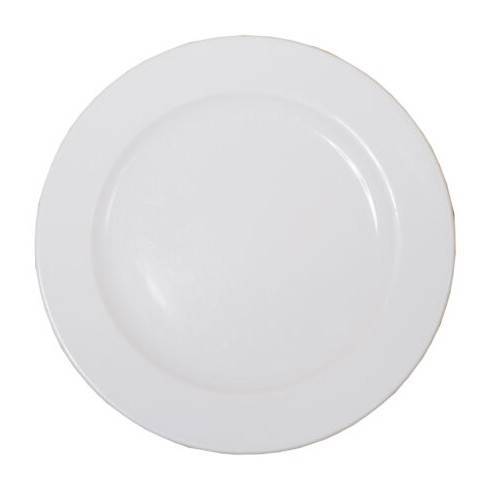 Πιάτο Rim Shape λευκό 25cm 06-202 NOVATEX