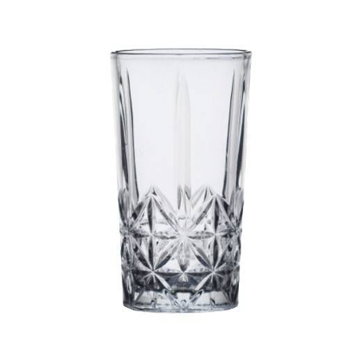 Ποτήρι σκαλιστό ψηλό Crystal 280ml 10-058 NOVATEX
