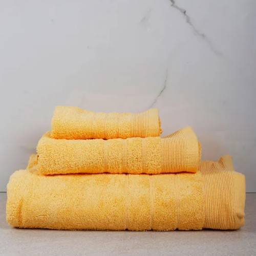 Πετσέτα Χίμπουρι 12 Yellow SUNSHINE HOME