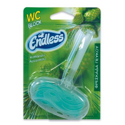 Endless  ΣΤΕΡΕΟ WC BLOCK ΜΕ ΑΡΩΜΑ ΠΕΥΚΟ
