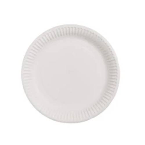 Χάρτινο Πιάτο FSC® Λευκό Ø 18 cm 50TEM TESSERA
