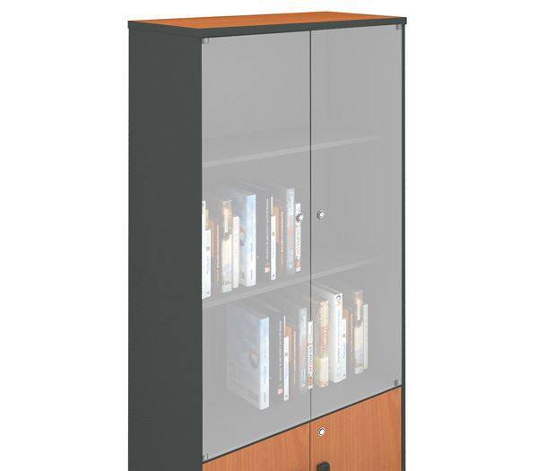 Γυάλινες πόρτες Βιβλιοθήκης-Α Γραφείου Ε-00020232 ΕΟ124,8