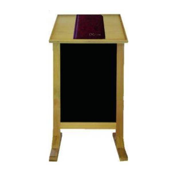 Πίνακας - Αναλόγιο 60x38x120CM Φυσικό 01-344