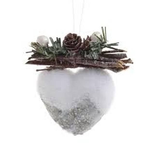 ΣΤΟΛΙΔΙ ΔΕΝΤΡΟΥ ΛΕΥΚΗ ΚΑΡΔΙΑ INART