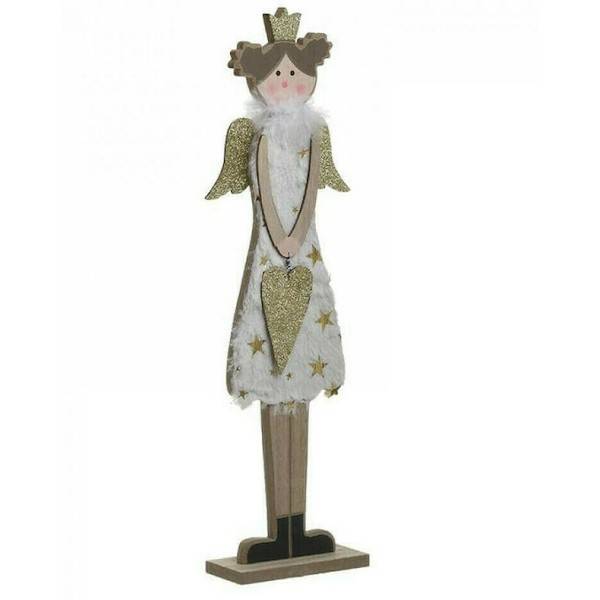 ΑΓΓΕΛΟΣ ΞΥΛΙΝΟΣ ΛΕΥΚΟΣ/NATURAL 9X4X31