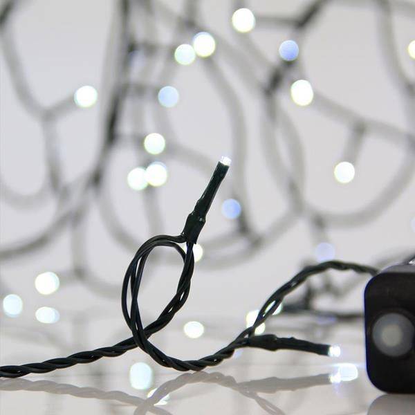 ΛΑΜΠΑΚΙΑ ΧΡΙΣΤΟΥΓΕΝΝΙΑΤΙΚΑ 180 LED ΛΕΥΚΟ ΦΩΣ ΠΡΑΣΙΝΟ ΚΑΛΩΔΙΟ 8 ΠΡΟΓΡΑΜΜΑΤΑ ΙΡ44 EUROLAMP