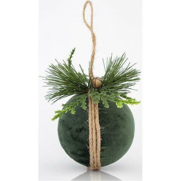 ΜΠΑΛΑ ΒΕΛΟΥΔΙΝΗ, ΠΡΑΣΙΝΗ, 8x8x10cm