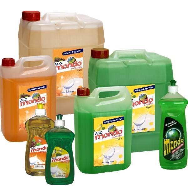 ΥΓΡΟ ΠΙΑΤΩΝ ΓΙΑ ΠΛΥΣΙΜΟ ΣΤΟ ΧΕΡΙ 500ml ΜΕ ΑΡΩΜΑ ΛΕΜΟΝΙ ACO MONDO