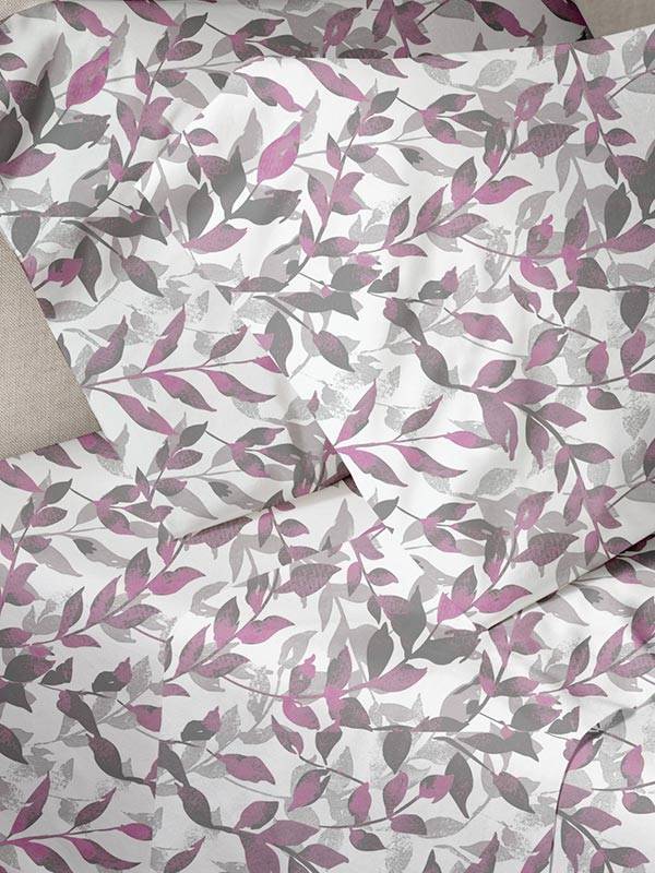 Σετ Σεντόνια Menta Εμπριμέ 050 Violet