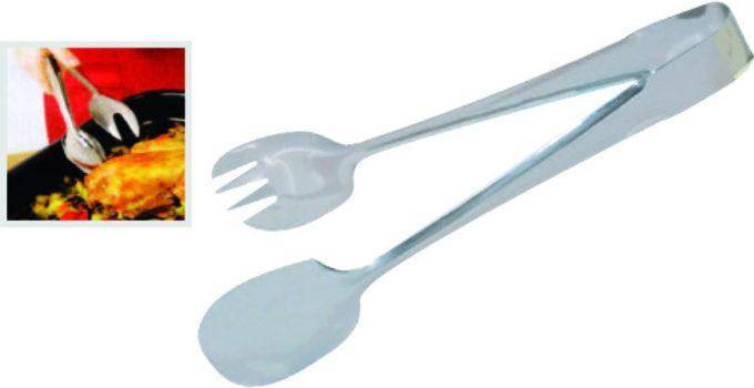 Λαβίδα σαλάτας inox 24cm-05-227