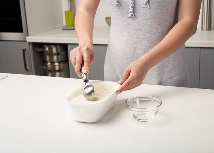 Ανοξείδωτο scoop παγωτού Acer 21.5cm