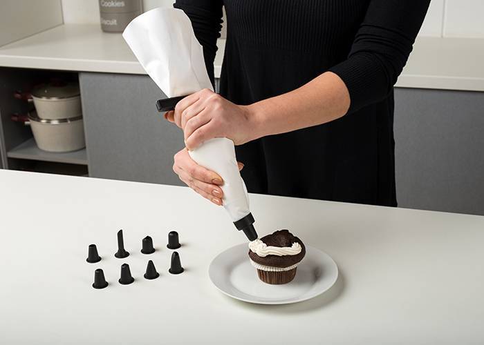 Κορνέ σακούλα ζαχαροπλαστικής σετ Misty 36cm