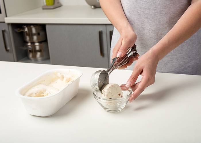 Ανοξείδωτο scoop παγωτού Acer 23.5cm