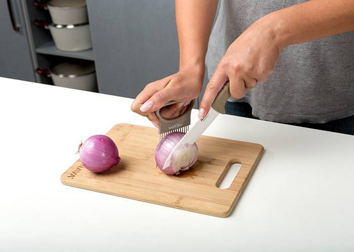 Ανοξείδωτο εργαλείο κοπής κρεμμυδιών Misty 10.5cm