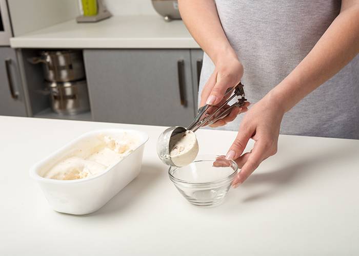 Ανοξείδωτο scoop παγωτού Acer 23.5cm