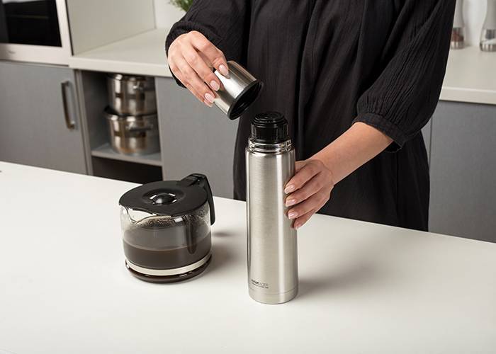 Θερμός ανοξείδωτο Acer με βαλβίδα και καπάκι-ποτήρι 750ml