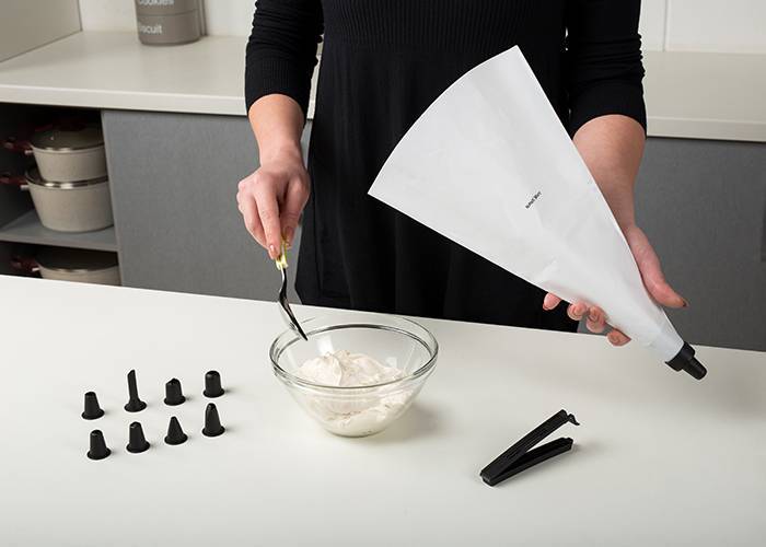 Κορνέ σακούλα ζαχαροπλαστικής σετ Misty 36cm