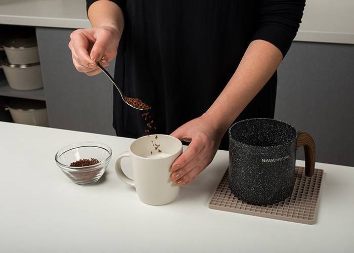 Γαλατιέρα Nature με αντικολλητική επίστρωση stone 11cm