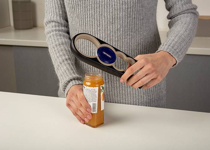 Ανοιχτήρι για βάζα και μπουκάλια 4 σε 1 Misty από πλαστικό 22cm