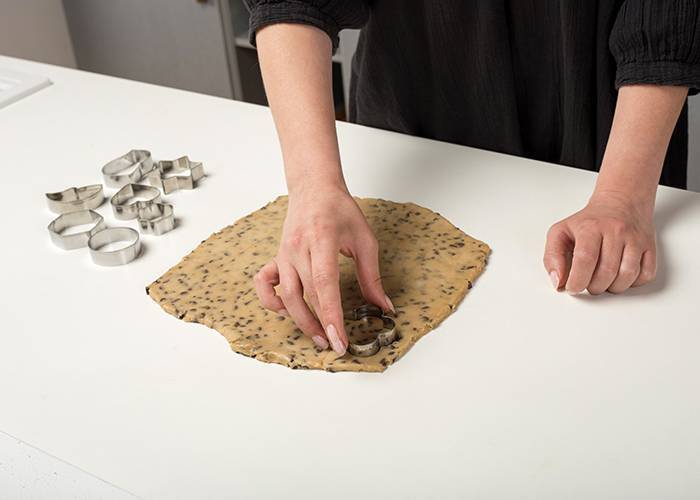 Ανοξείδωτα τσέρκια - κουπ πατ για μπισκότα Misty σετ 15τεμ