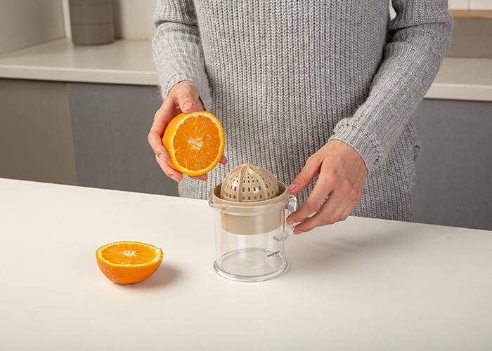 Πολυλειτουργικός αποχυμωτής χειρός πλαστικός Misty 17cm