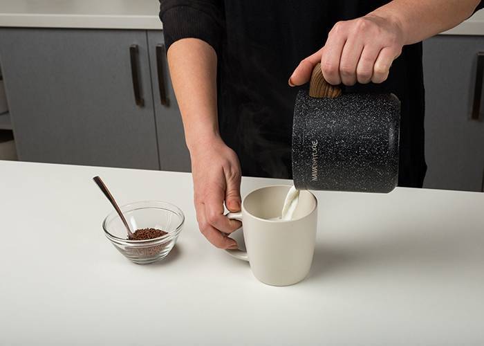 Γαλατιέρα Nature με αντικολλητική επίστρωση stone 11cm