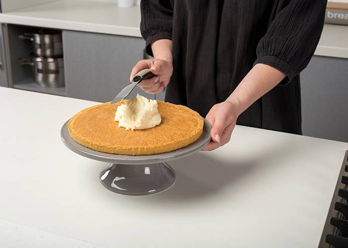 Ανοξείδωτη σπάτουλα γλάσου ζαχαροπλαστικής Misty 31cm