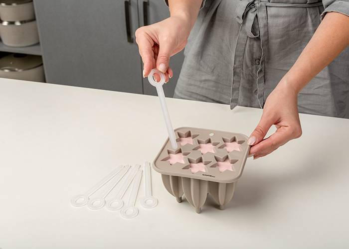 Φόρμα σιλικόνης για παγωτό Misty 14.5cm