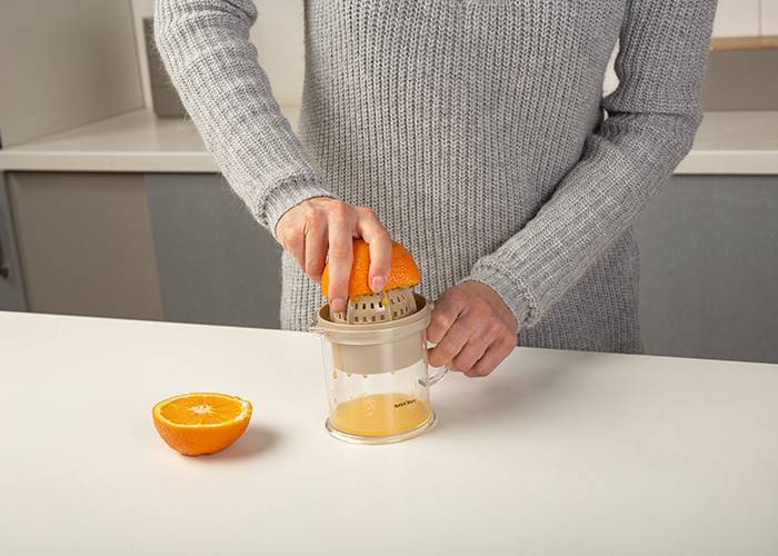 Πολυλειτουργικός αποχυμωτής χειρός πλαστικός Misty 17cm