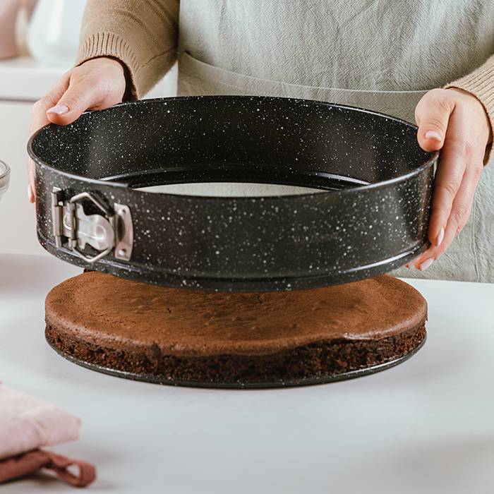 Φόρμα κέικ αποσπώμενη Nature με αντικολλητική επίστρωση stone 22cm