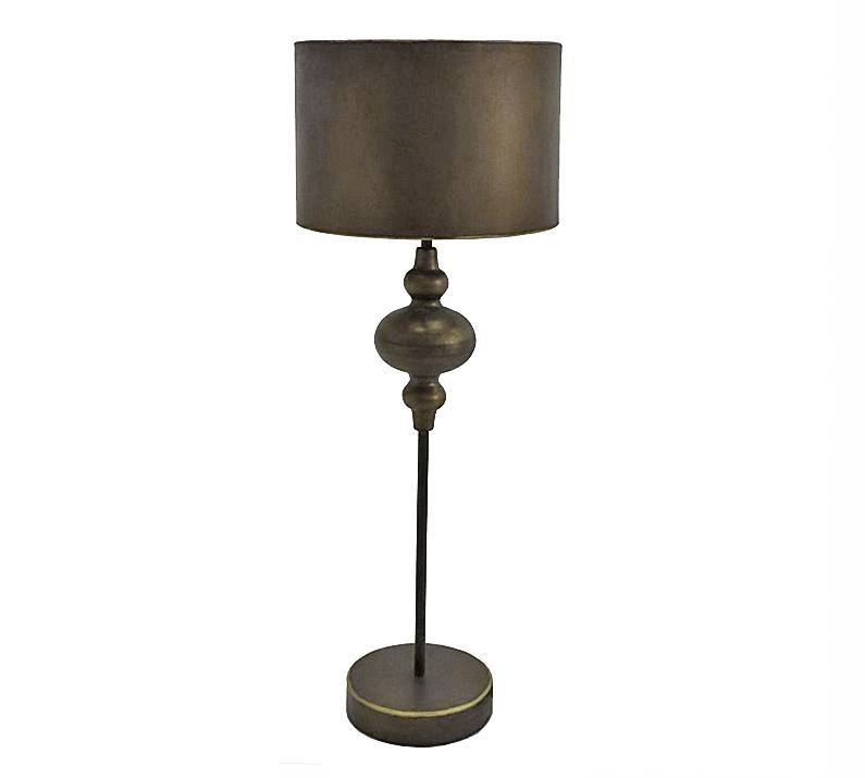 Vintage επιτραπέζιο φωτιστικο μαύρο χρ.,30x80cm LS248