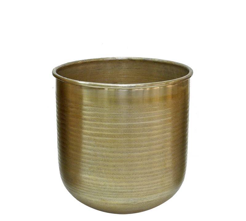 Σφυρήλατο κασπώ αλουμινίου χρυσό χρ.,40x43cm KS117-L