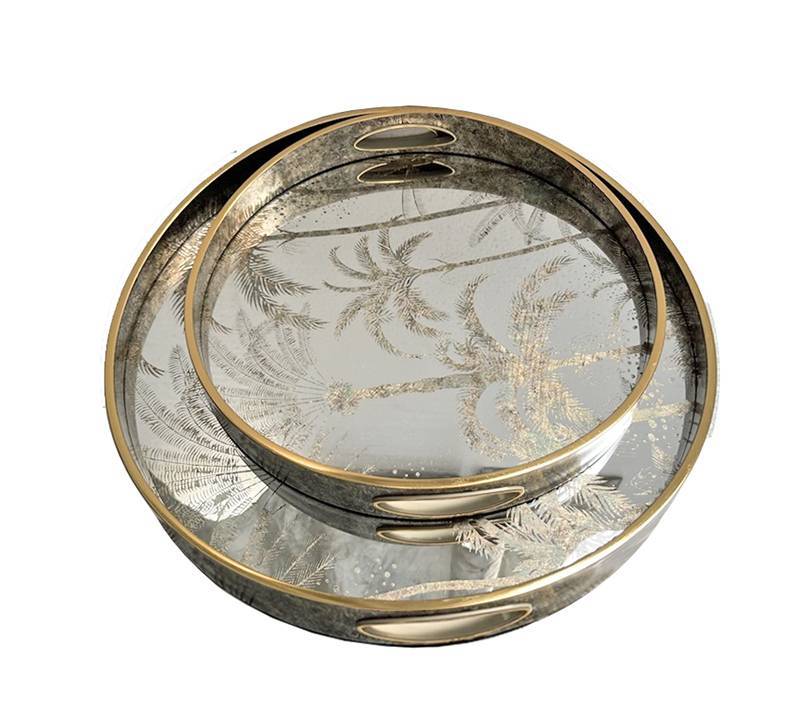 Σ/2 Στρογγυλοί δίσκοιPalmμε καθρέπτη 37/45cm HE410