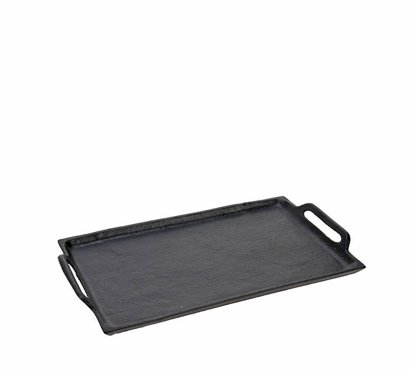 Δίσκος απο αλουμίνιο σε μαύρο χρ.29.5x18cm HE591