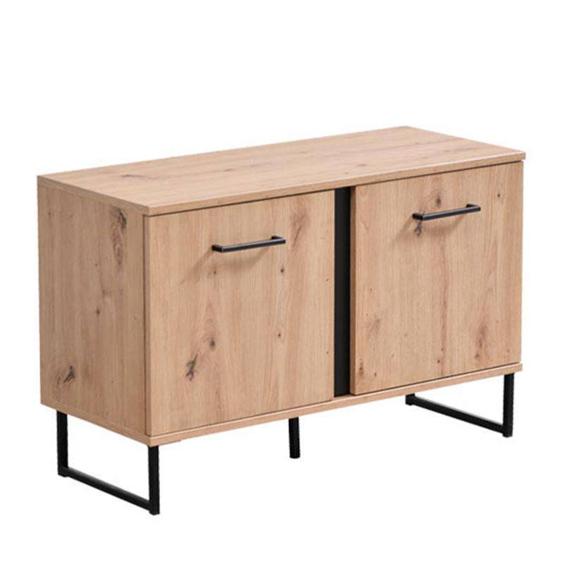 ΕΠΙΠΛΟ ΧΟΛ SARDINIA KOM ARTISAN OAK / ΜΑΥΡΟ 84.5*35*54.5