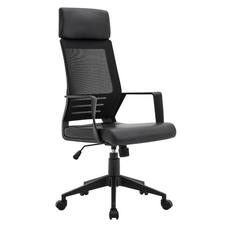 ΚΑΡΕΚΛΑ ΓΡΑΦΕΙΟΥ ΔΙΕΥΘΥΝΤΗ Fylliana W-19 ΜΑΥΡΟ ΤΕΧΝΟΔΕΡΜΑ 60*62*128εκ x.f