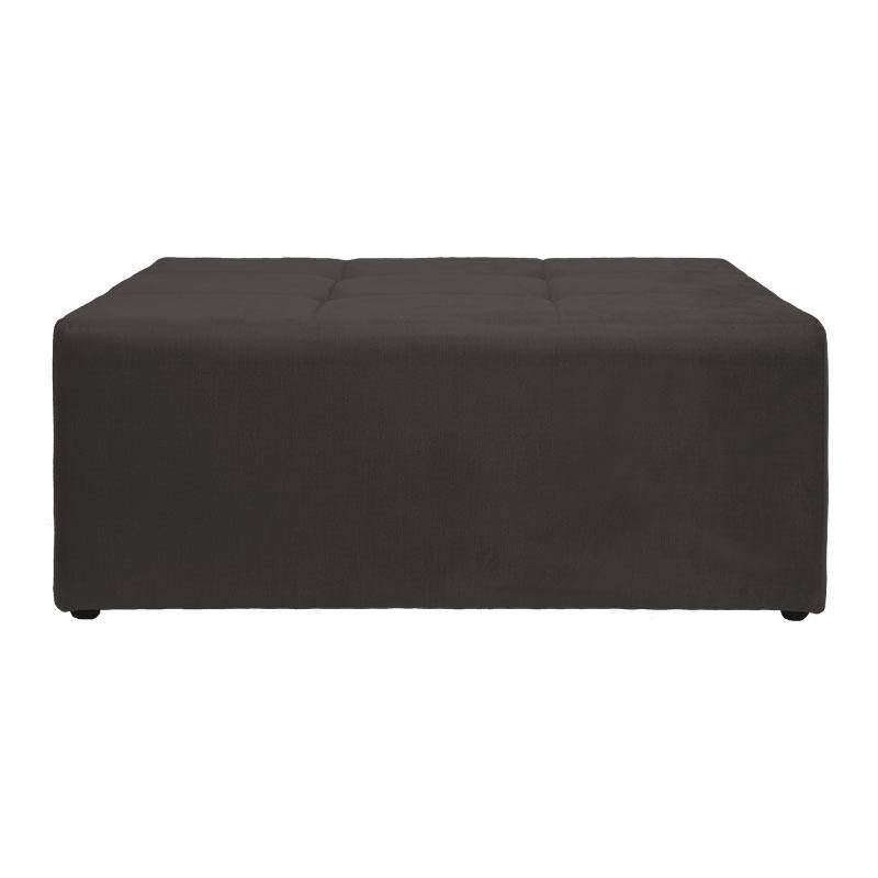 ΤΑΜΠΟΥΡΕ Fylliana NEW OTTOMAN ΓΚΡΙ 100*50*40