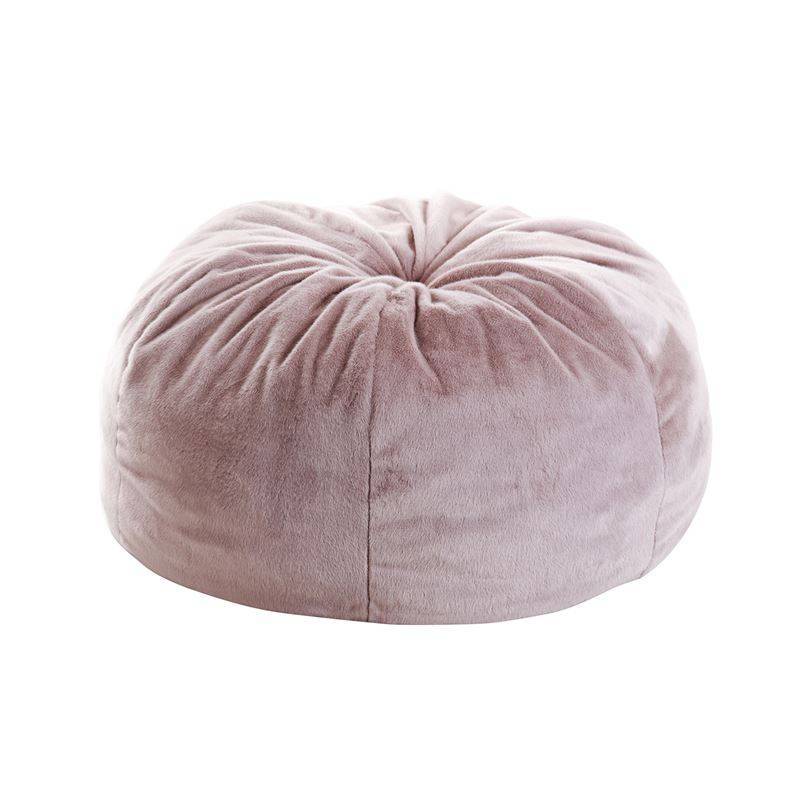 TICO LUXURY Πουφ Τεχνητή Γούνα Απόχρωση Sand, Αποσπώμενο Κάλυμμα - Εσωτερικού χώρου Ε-00024211 Ε016,2