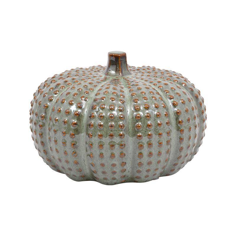 ΚΕΡΑΜΙΚΟ ΔΙΑΚΟΣΜΗΤΙΚΟ Fylliana ΡΟΔΙ ΠΡΑΣΙΝΟ ΧΡΩΜΑ 20x20x14εκ