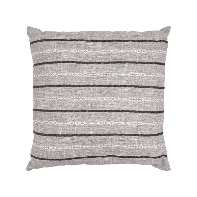 ΔΙΑΚΟΣΜΗΤΙΚΟ ΜΑΞΙΛΑΡΙ ΜΕ ΚΡΟΣΣΙΑ Fylliana ΓΚΡΙ-ΣΙΕΛ ΡΙΓΑ 45x45εκ