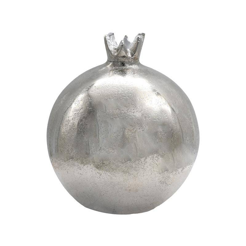 ΕΠΙΤΡΑΠΕΖΙΟ ΔΙΑΚΟΣΜΗΤΙΚΟ ΡΟΔΙ Fylliana FL21111 ΑΣΗΜΙ ΧΡΩΜΑ 14x14εκ