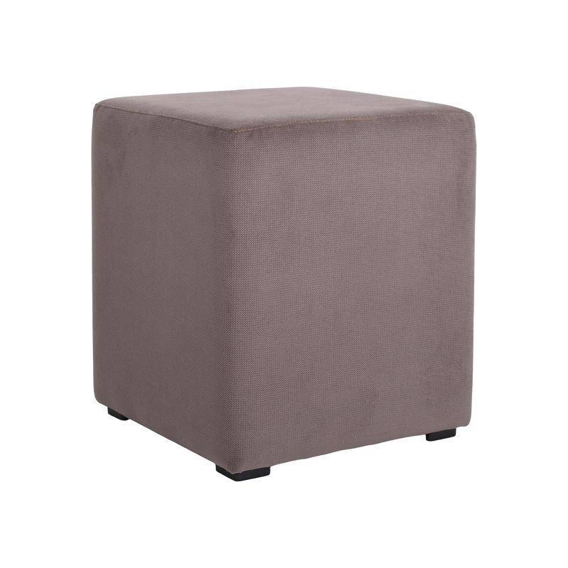 ΤΑΜΠΟΥΡΕ-ΣΚΑΜΠΟ ΤΕΤΡΑΓΩΝΟ Fylliana Boxy ΚΑΦΕ ΧΡΩΜΑ 35x35x41εκ